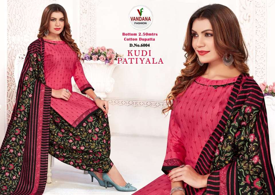 Vandana Patiyala Kudi Vol-6 – Dress Material