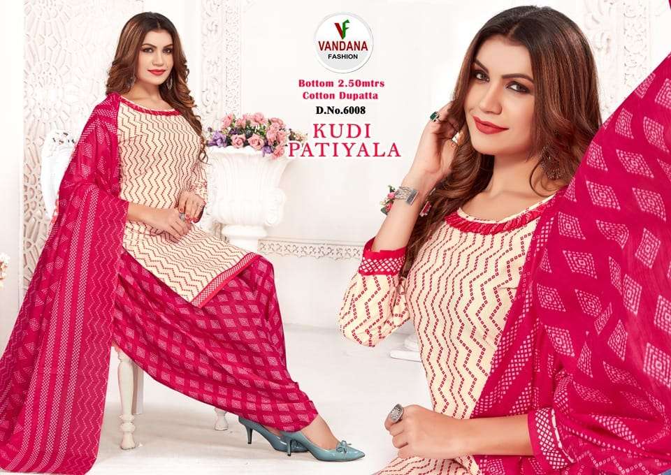 Vandana Patiyala Kudi Vol-6 – Dress Material