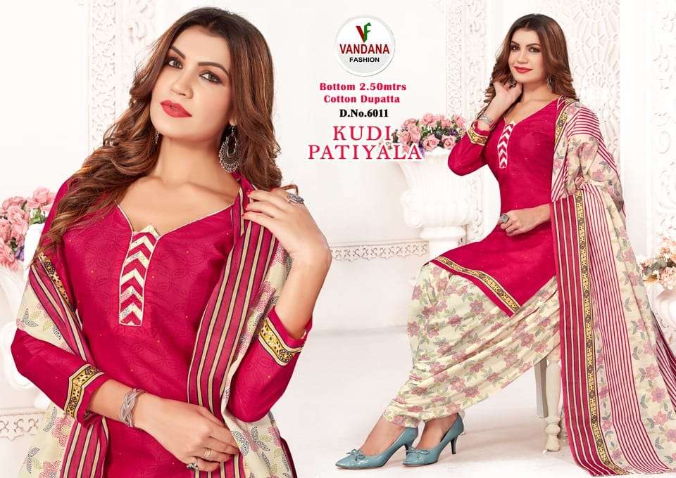 Vandana Patiyala Kudi Vol-6 – Dress Material