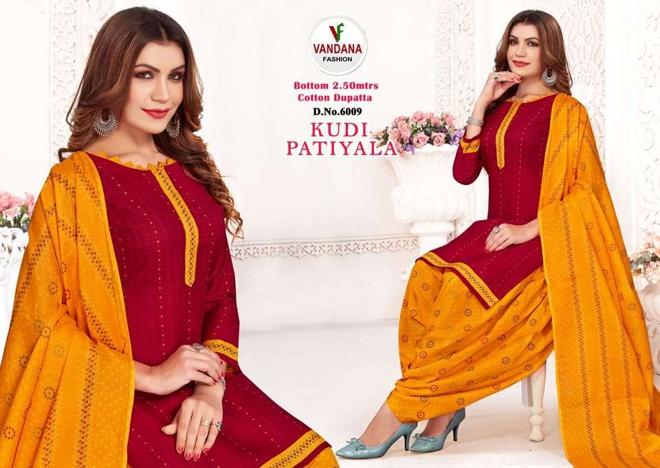 Vandana Patiyala Kudi Vol-6 – Dress Material