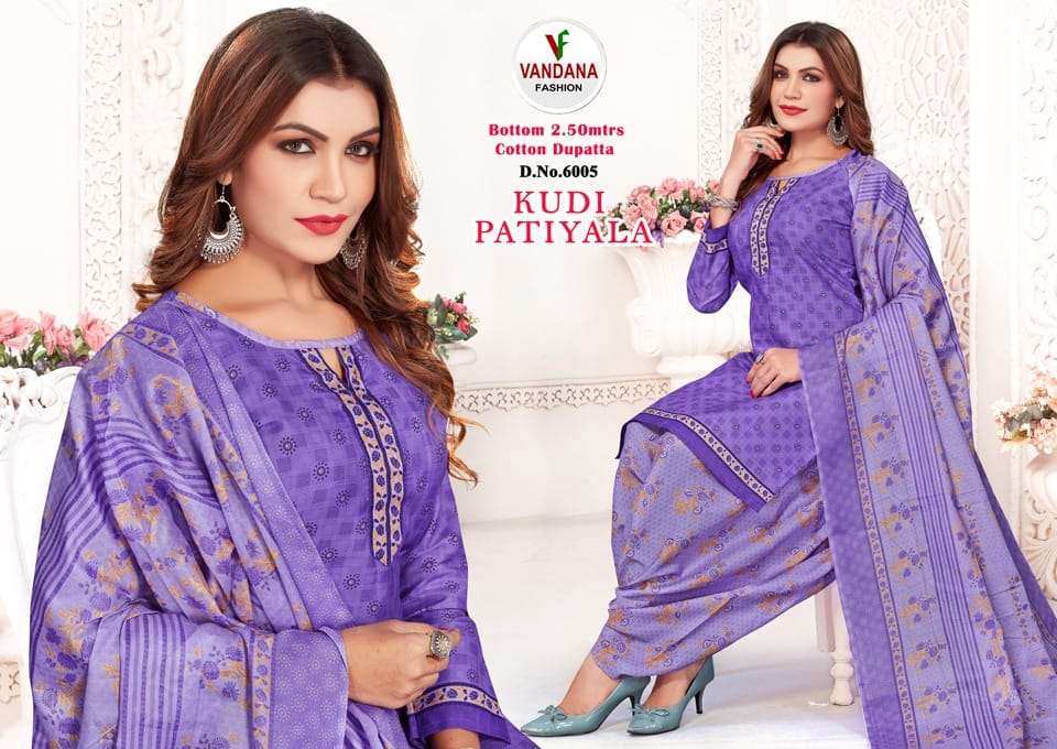 Vandana Patiyala Kudi Vol-6 – Dress Material