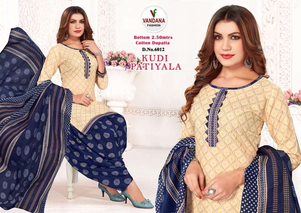 Vandana Patiyala Kudi Vol-6 – Dress Material