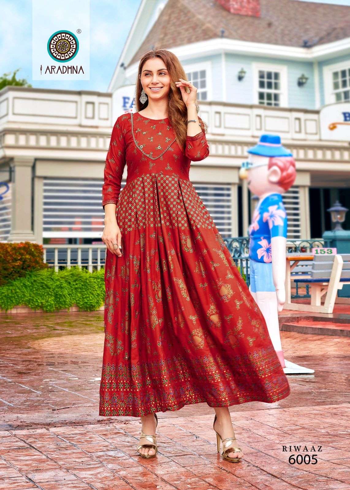 ARADHNA  RIWAAZ VOL 6 Kurti Wholesale catalog