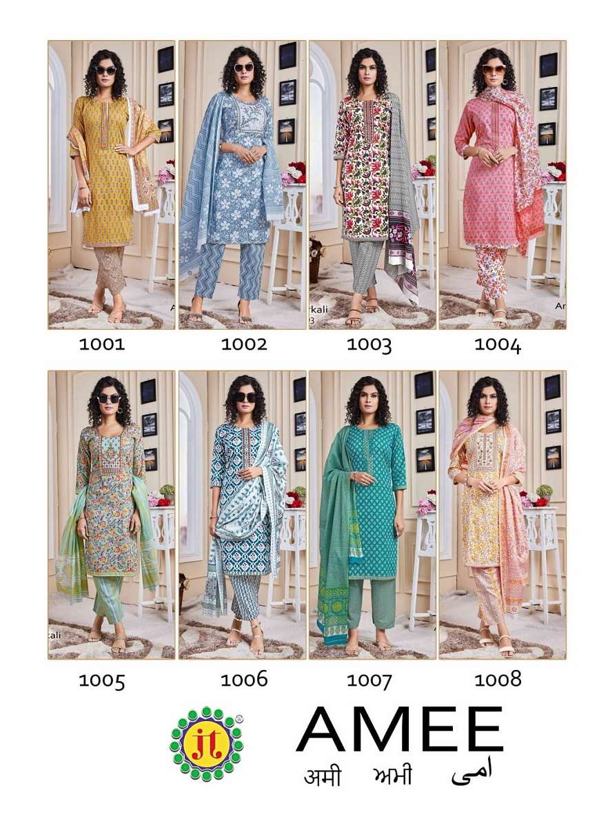 JT Amee – Kurti Pant With Dupatta