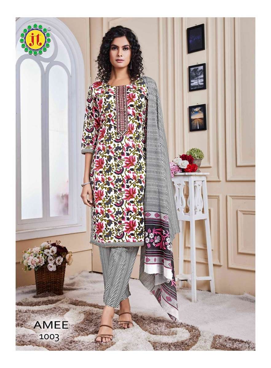 JT Amee – Kurti Pant With Dupatta