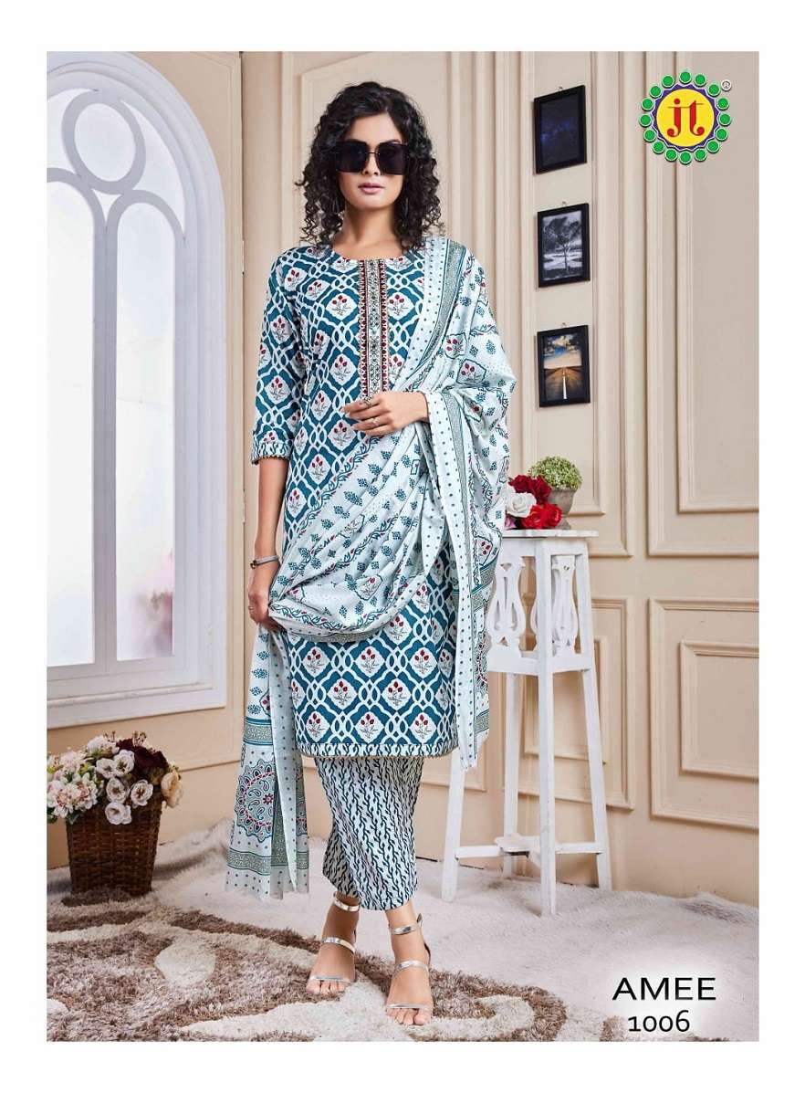 JT Amee – Kurti Pant With Dupatta