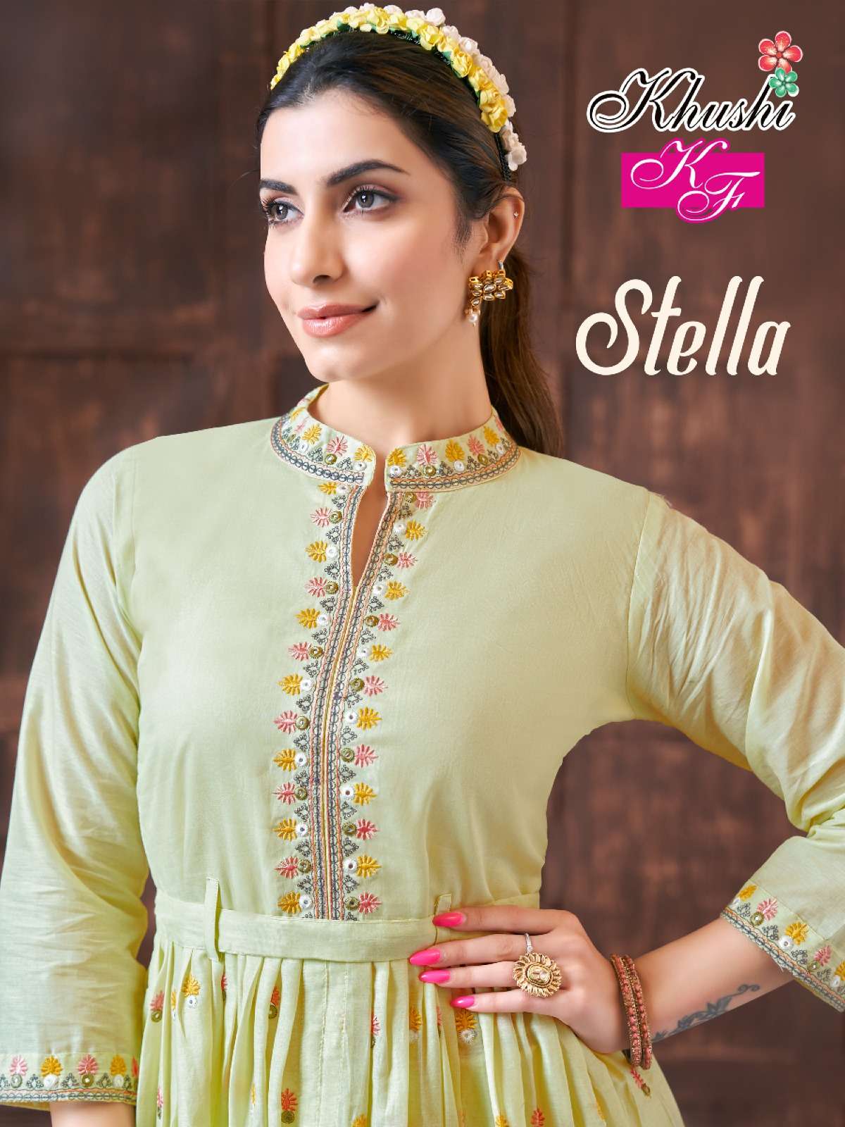 K.F STELLA Mull Cotton Kurti Wholesale catalog