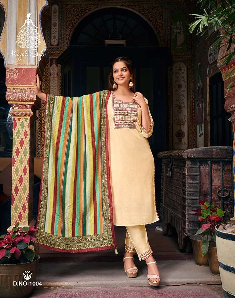 KAJAL STYLE Ambarsaiya Vol.1 KURTI WITH PANT & Fancy DUPATTA Wholesale catalog