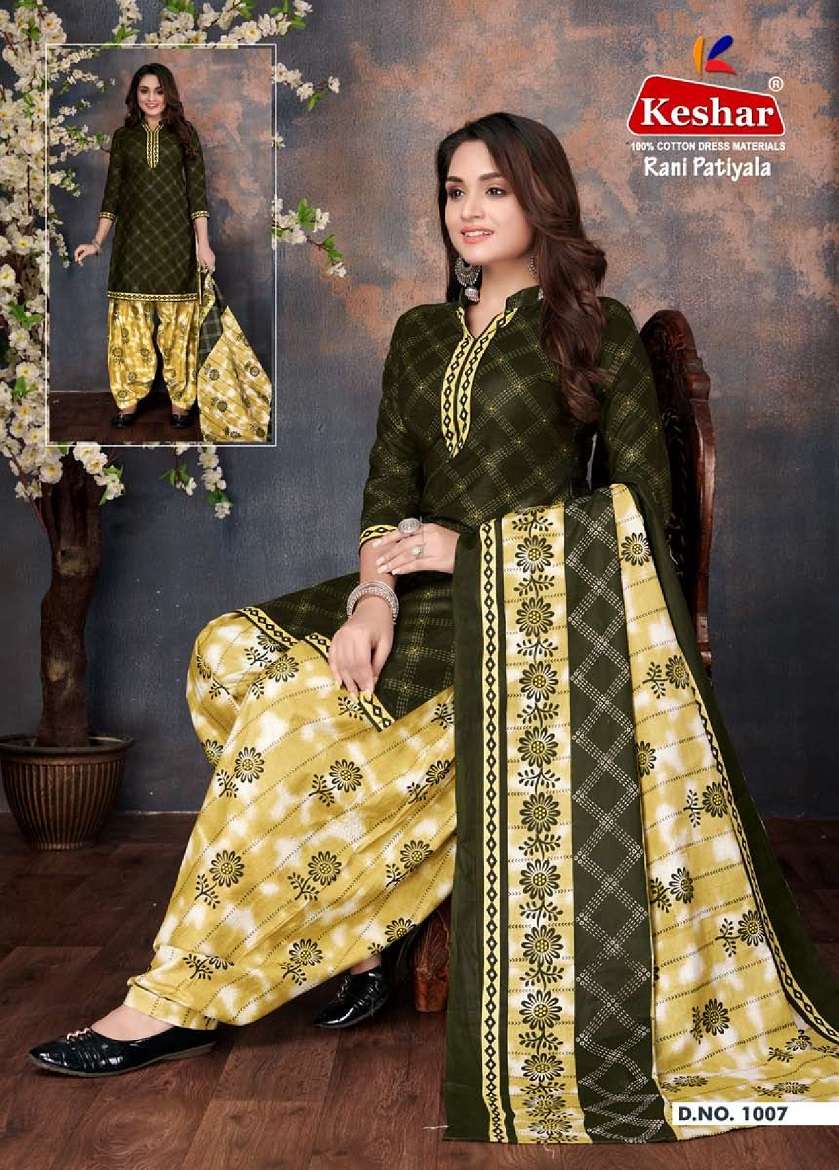 Kesar Rani Patiyala Vol-1 – Dress Material