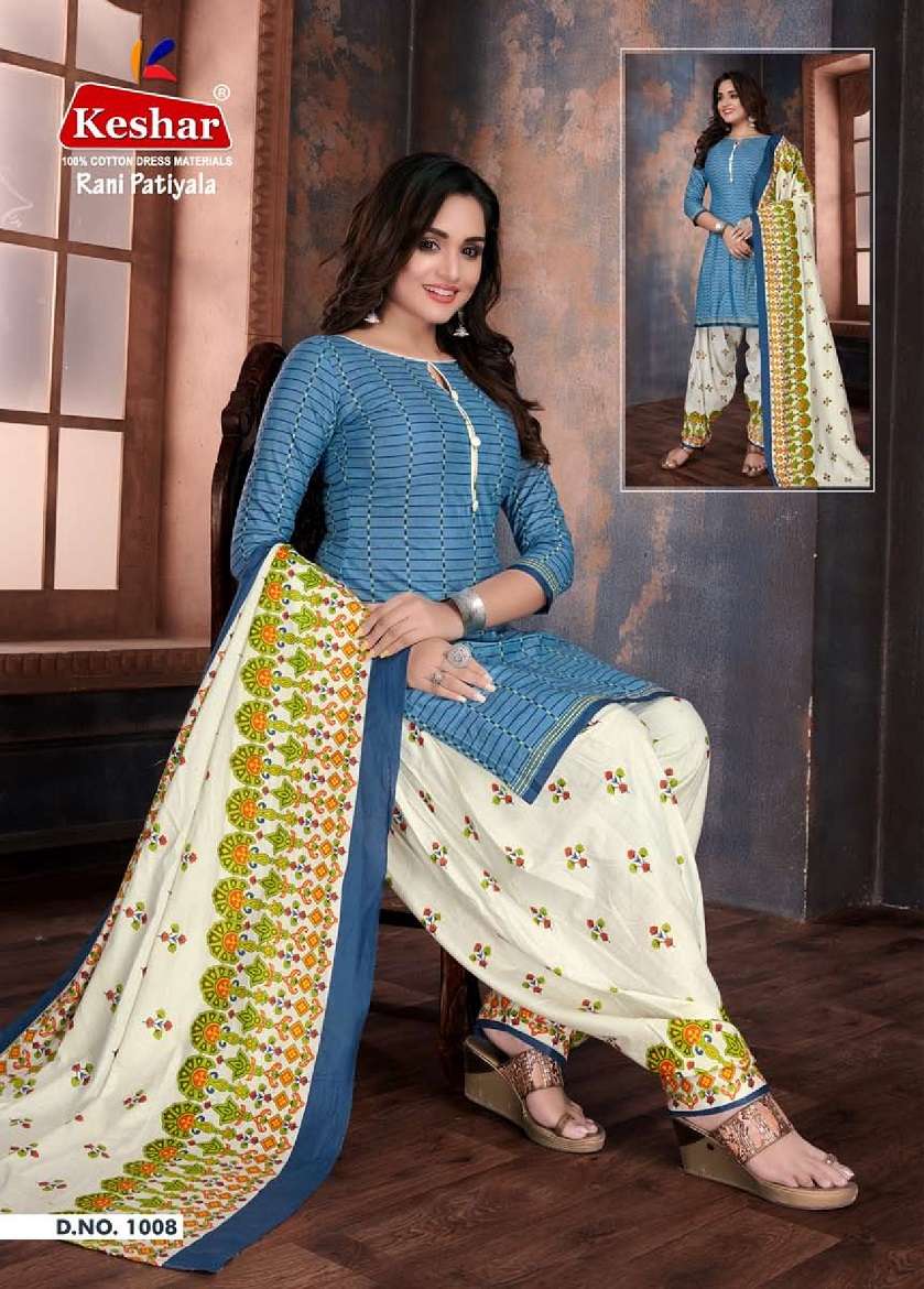 Kesar Rani Patiyala Vol-1 – Dress Material