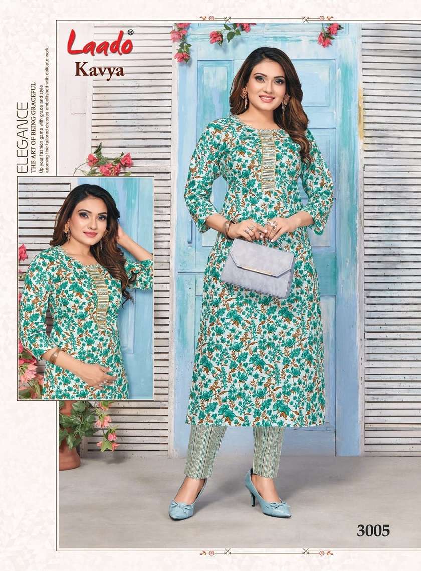 Laado Kavya Jaipuri Vol-3 – Kurti With Pant