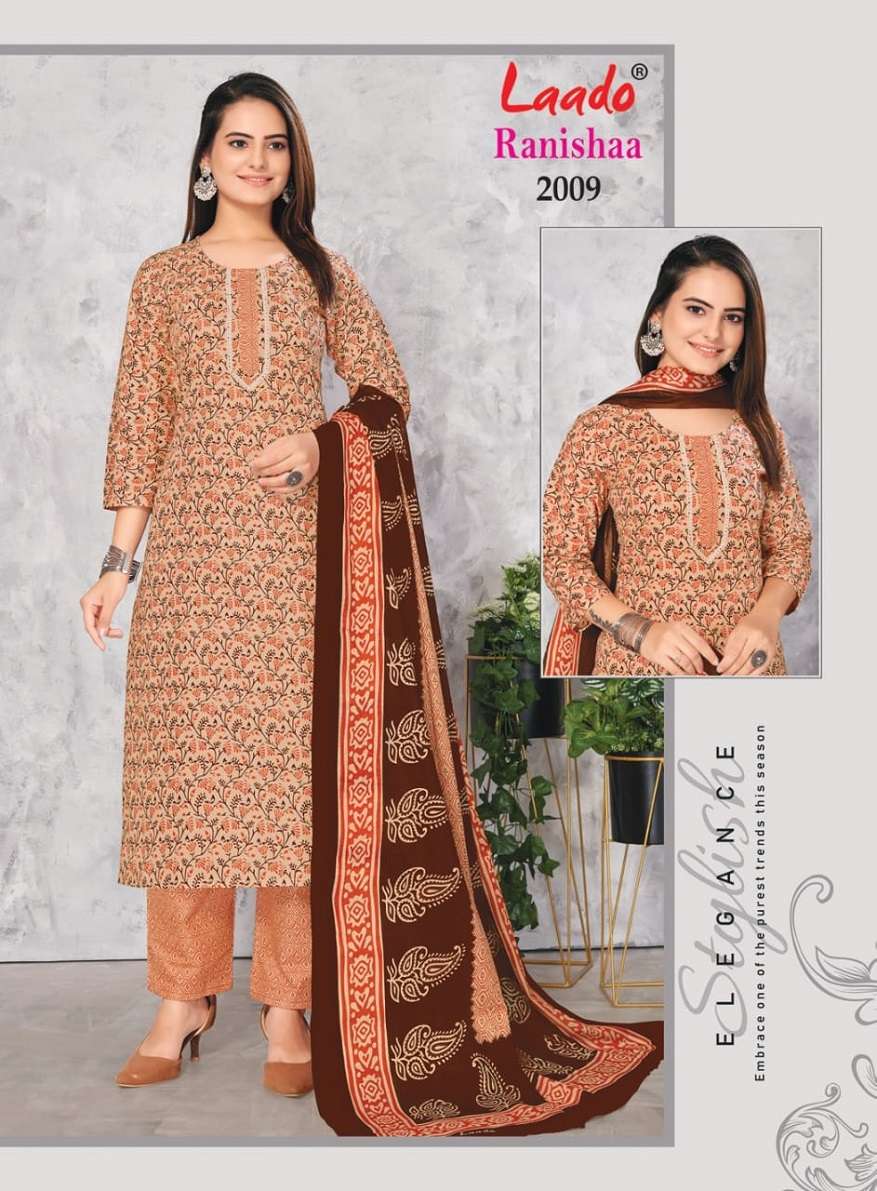 Laado Ranishaa Vol-2 – Kurti Pant With Dupatta