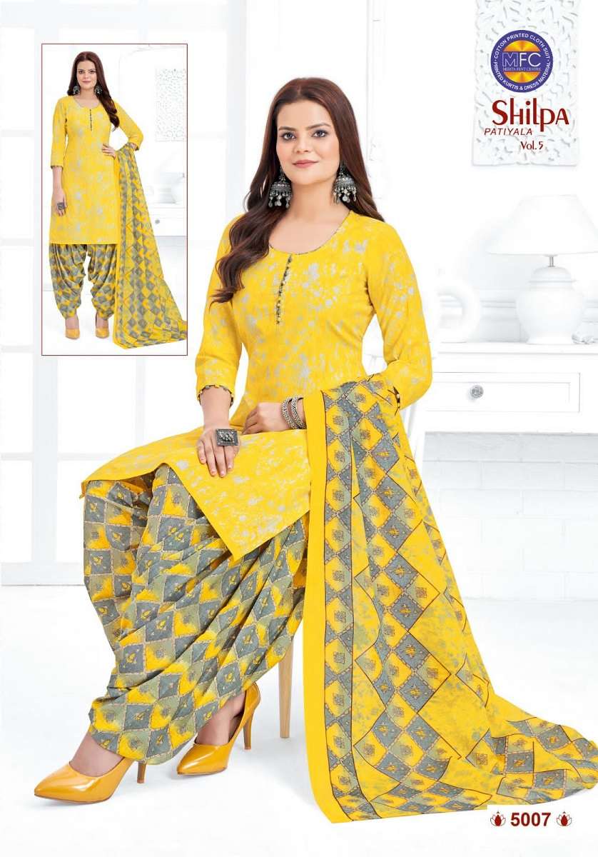 MFC Shilpa Patiyala VOL-5 – Dress Material