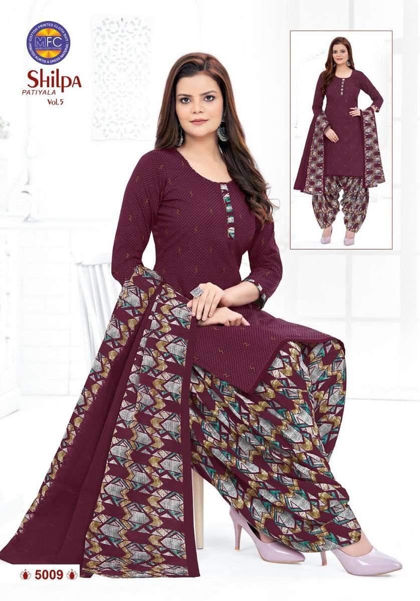 MFC Shilpa Patiyala VOL-5 – Dress Material