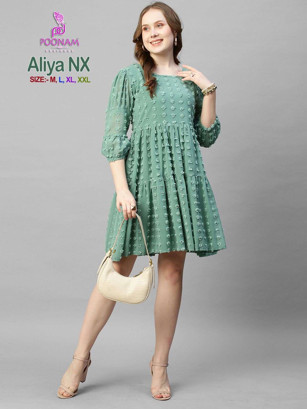 POONAM DESIGNER Aliya Nx Kurti Wholesale catalog