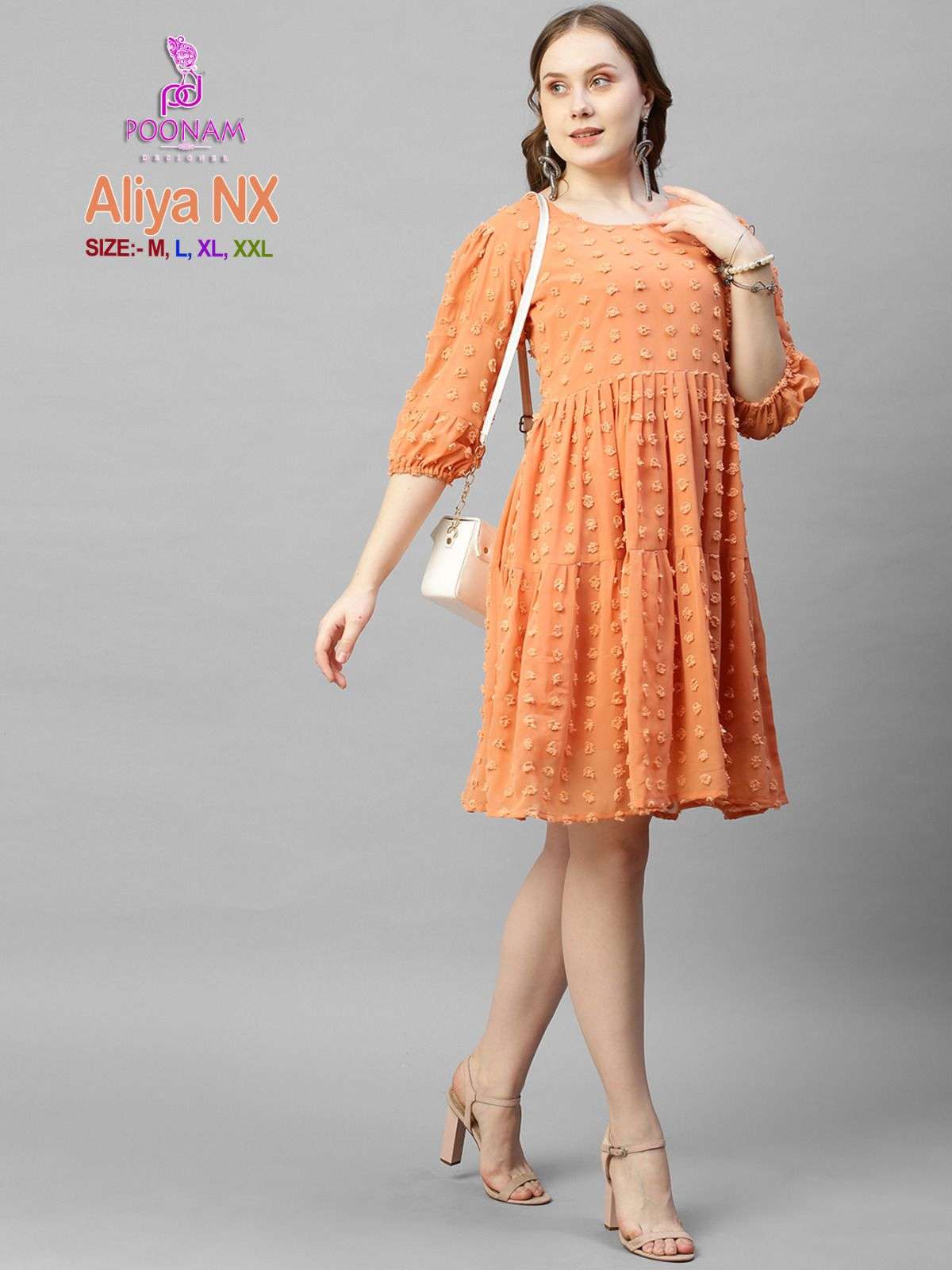 POONAM DESIGNER Aliya Nx Kurti Wholesale catalog