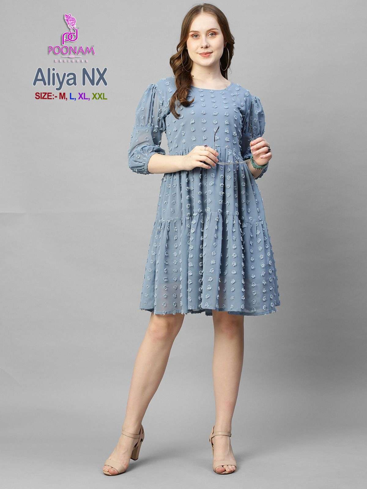 POONAM DESIGNER Aliya Nx Kurti Wholesale catalog