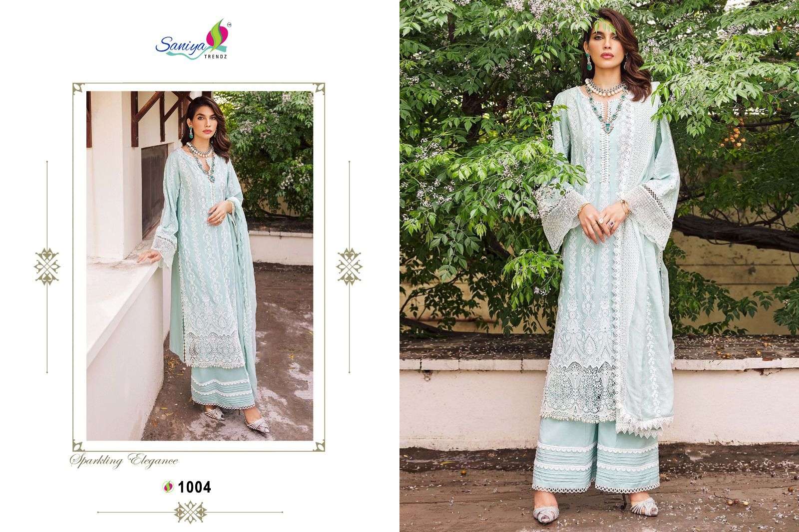 Saniya Motifz Vol 1 Cambric Cotton Pakistani Salwar Suits Wholesale catalog