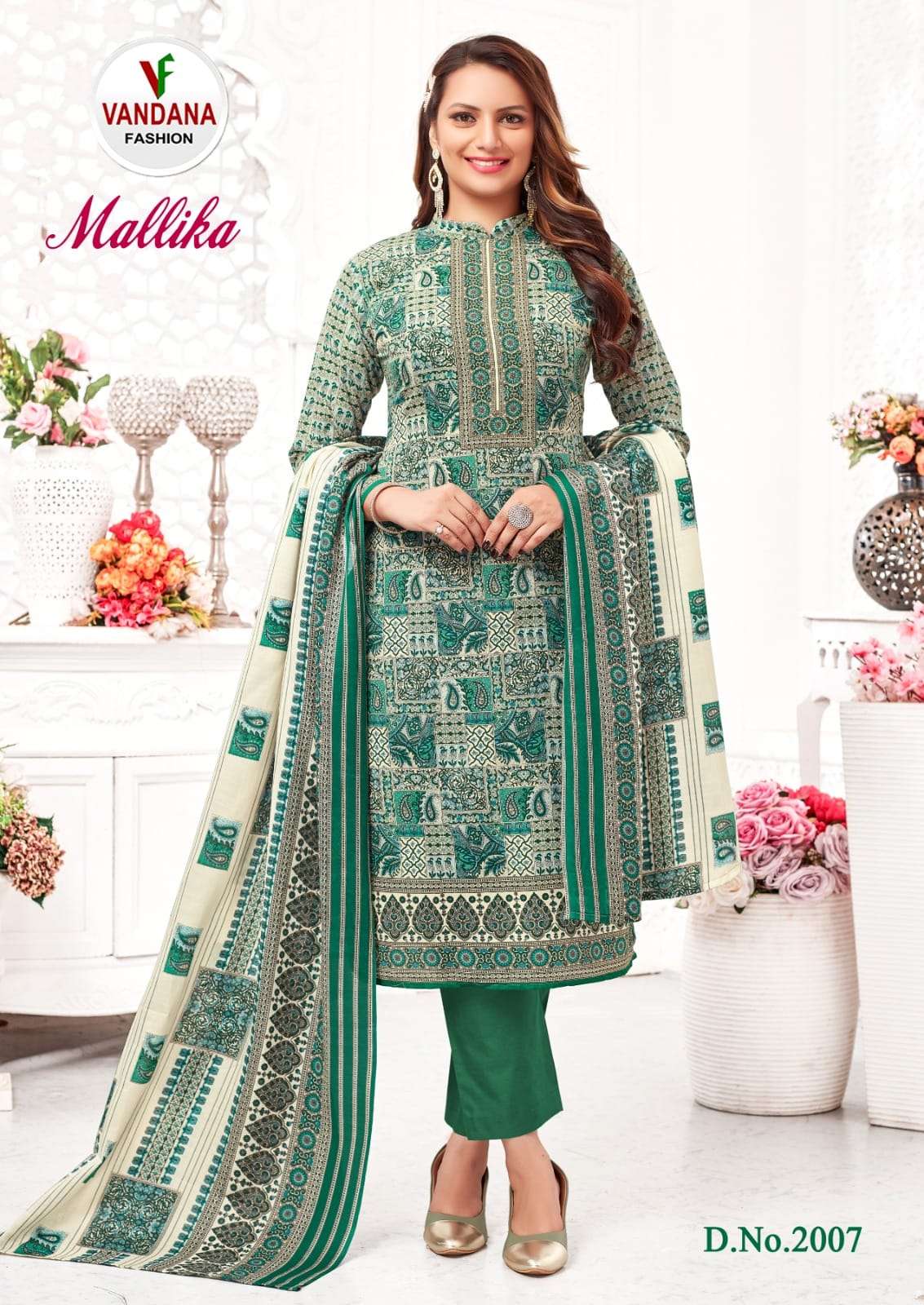 Vandana Mallika Vol-2 Dress Material