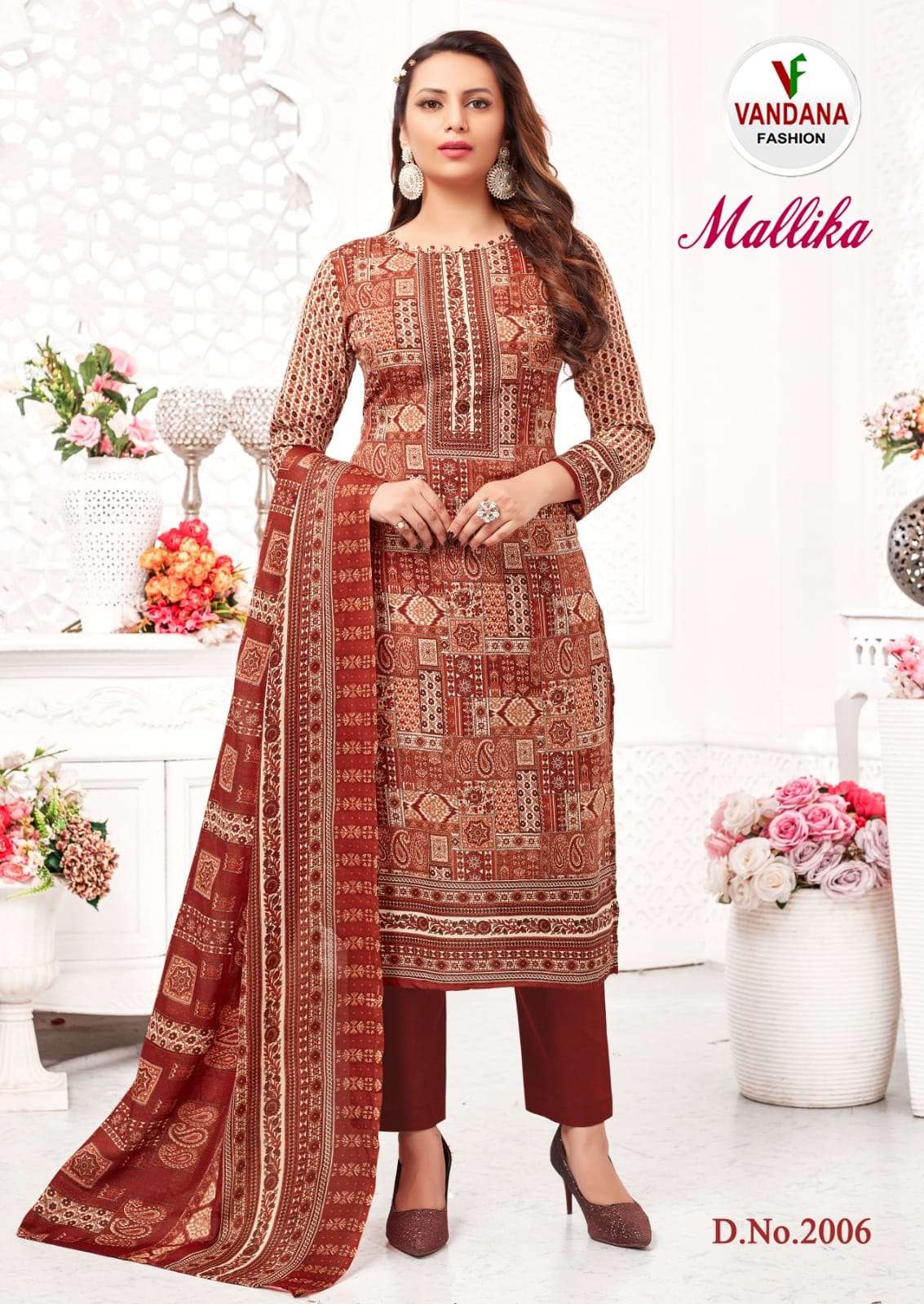 Vandana Mallika Vol-2 Dress Material