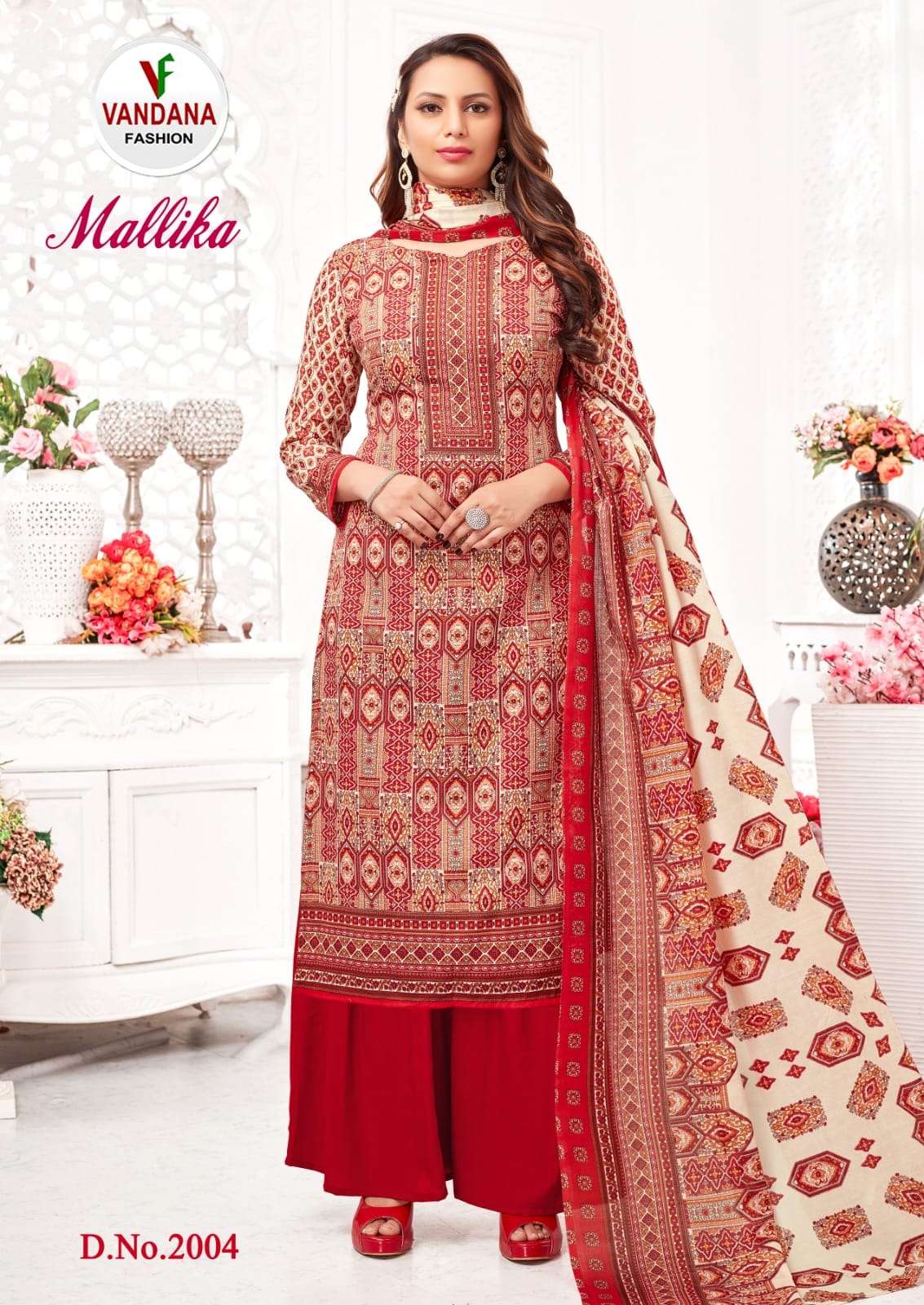 Vandana Mallika Vol-2 Dress Material