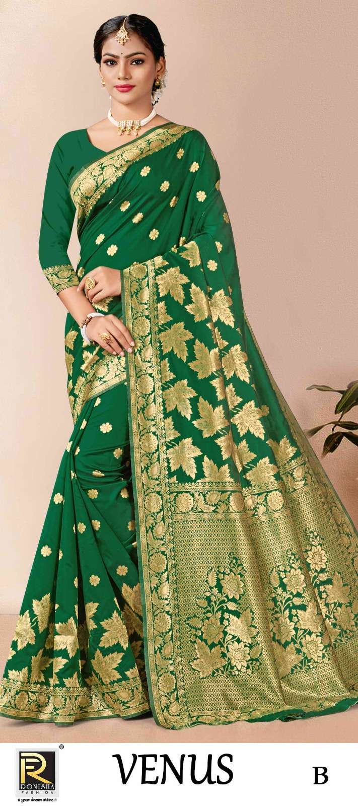 VENUS  BY RANJNA SAREE SILK FABRICS SUPER HIT COLLECTION 