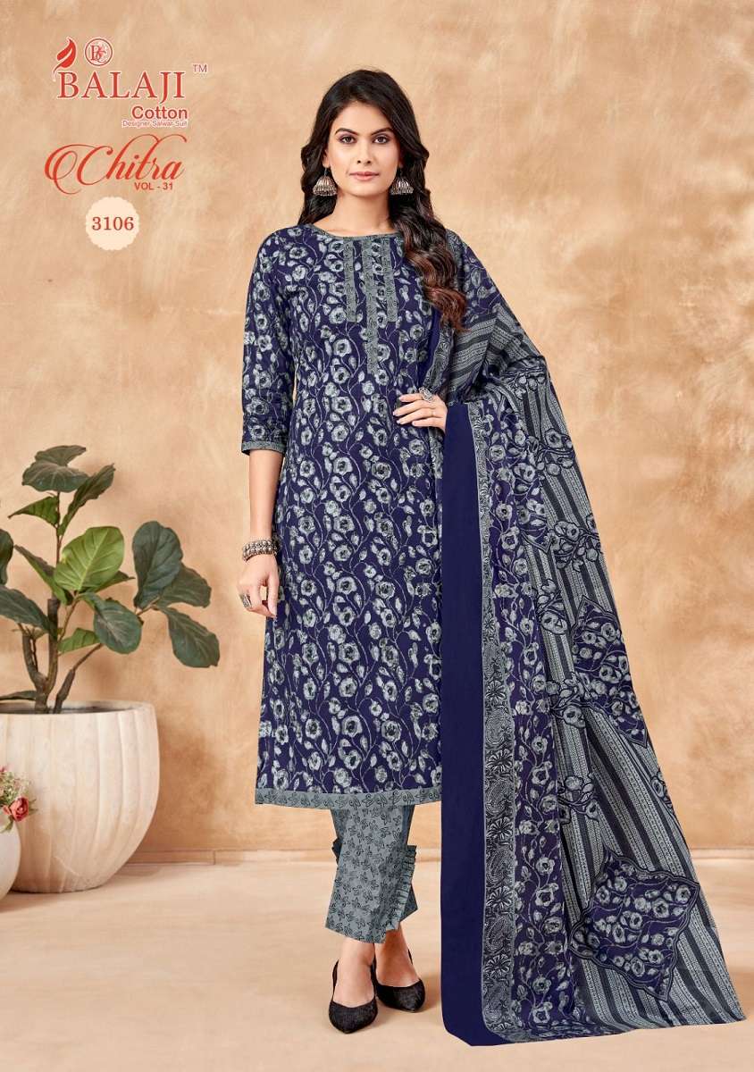 Balaji Chitra Vol-31-  Dress Material  - Wholesale Catalog