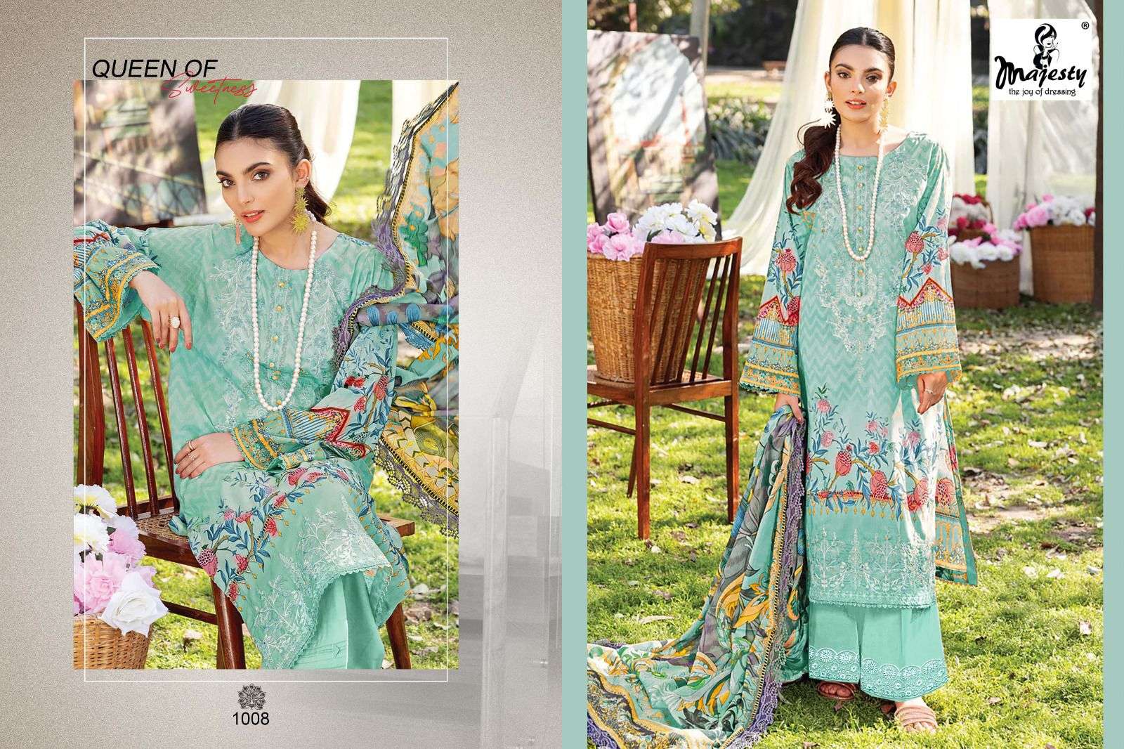 FIRDOUS Luxury lawn Vol -7 Cotton dup Salwar Kameez Wholesale catalog