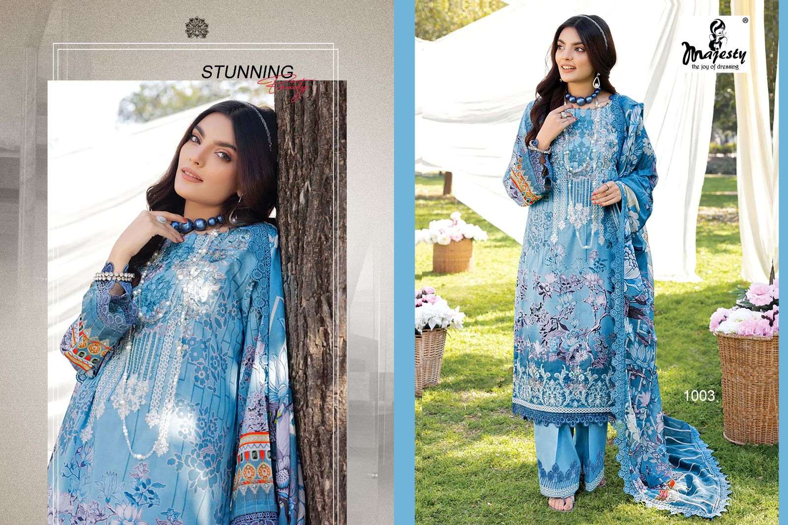 FIRDOUS Luxury lawn Vol -7 PURE dup Salwar Kameez Wholesale catalog