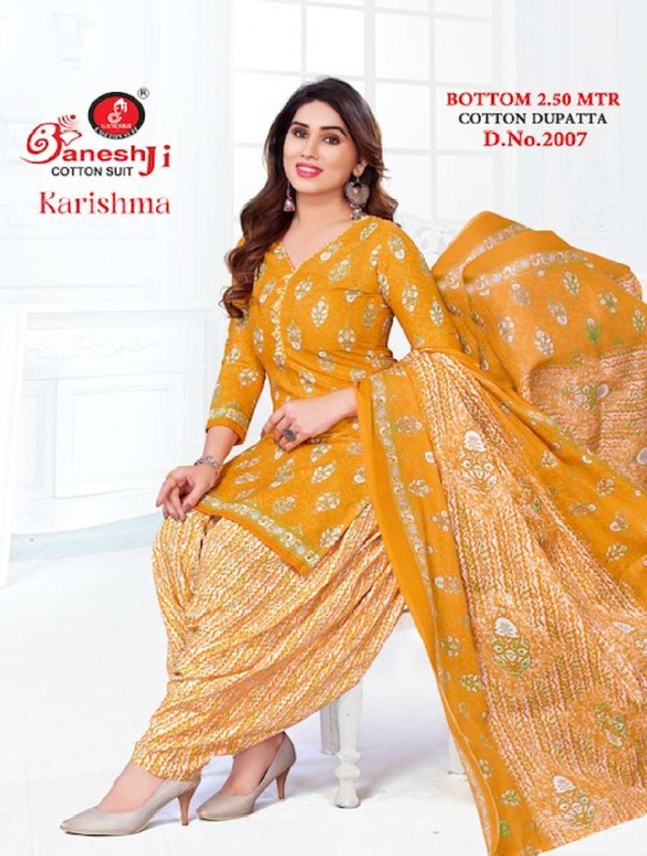 Ganeshji Karishma Vol-2 – Dress Material - Wholesale Catalog