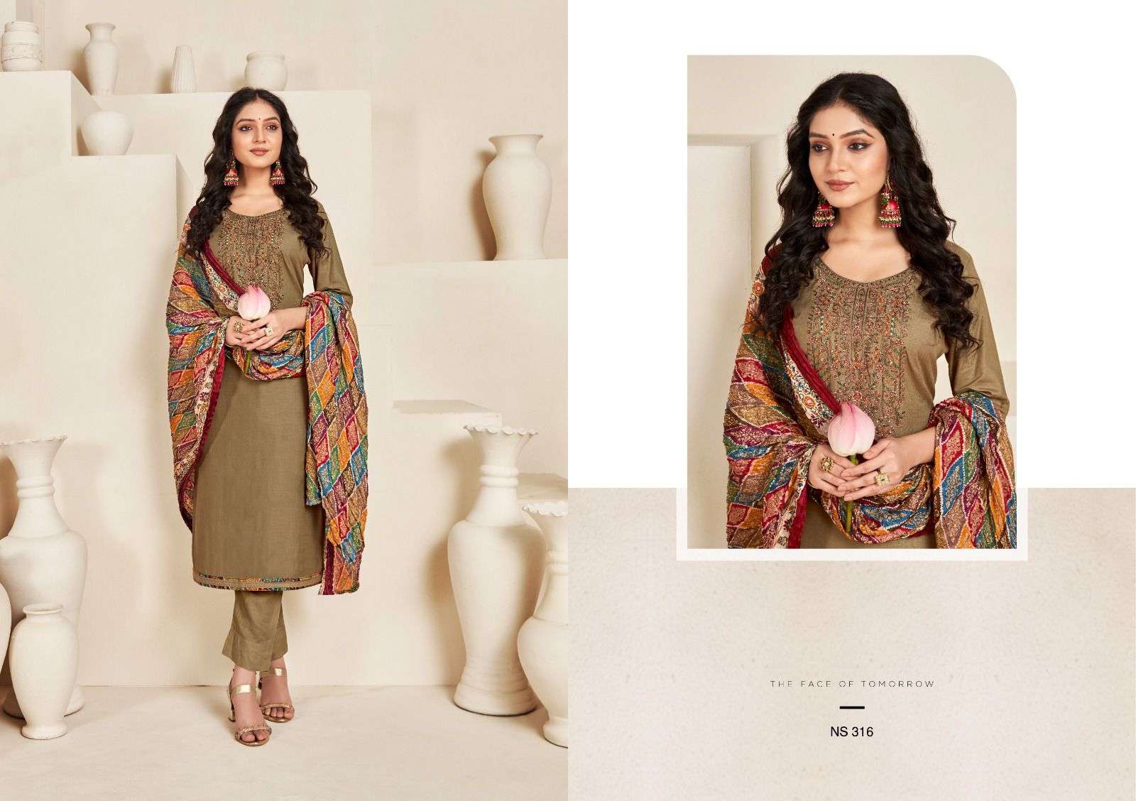 Levisha NIVISHA VOL-5 Designer Dress Materials Wholesale catalog