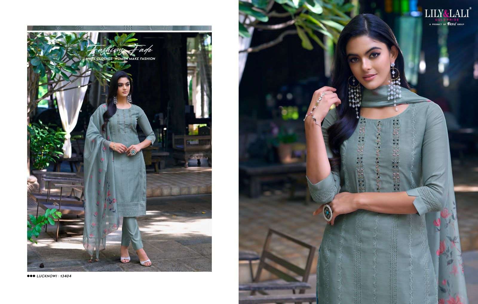 LILY & LALI LUCKNOWI-2 Kurti Wholesale catalog