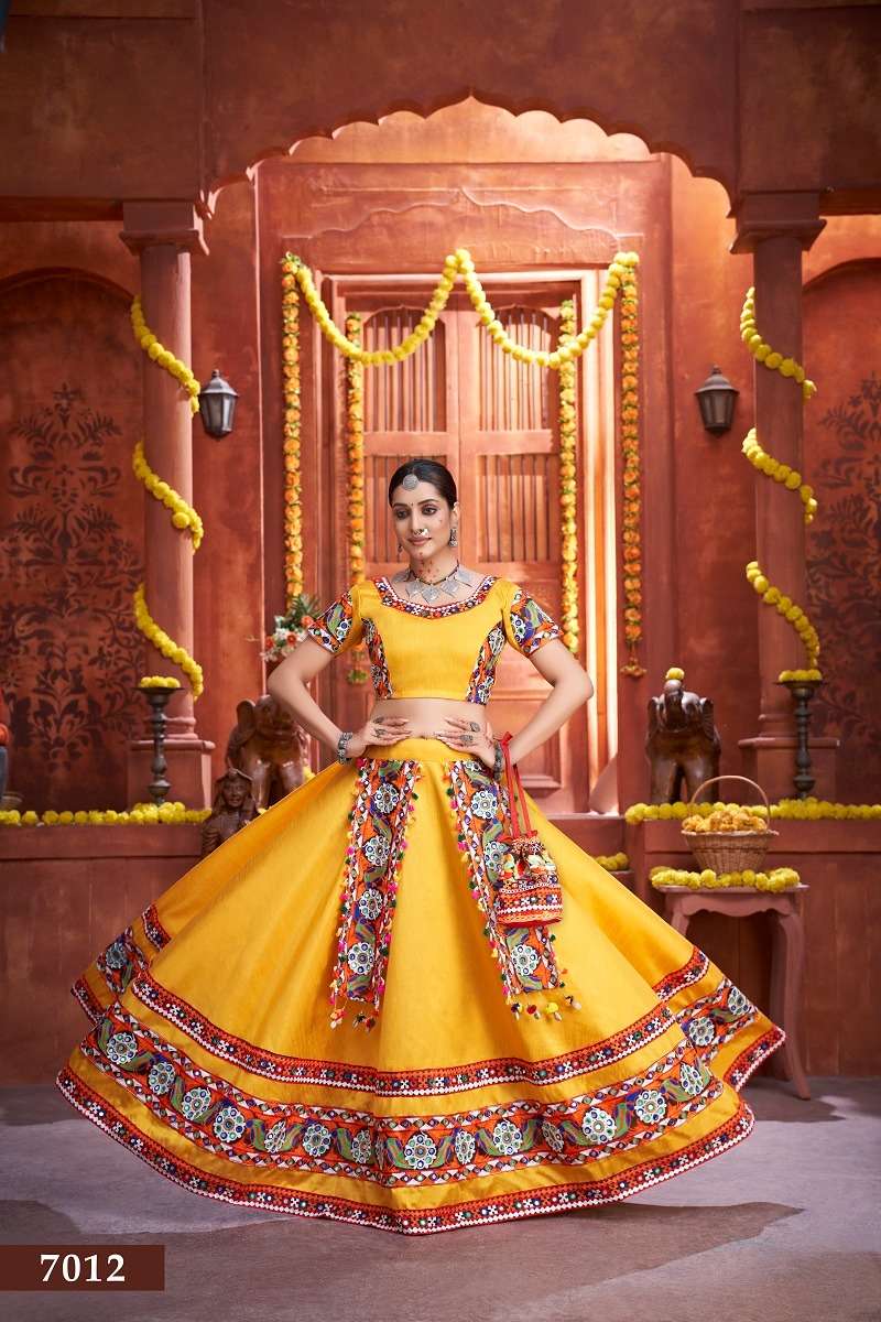 yellow and rani color on samuh satin fabric and aari Kasab work !!!! |  Satin fabric, Color, Fabric