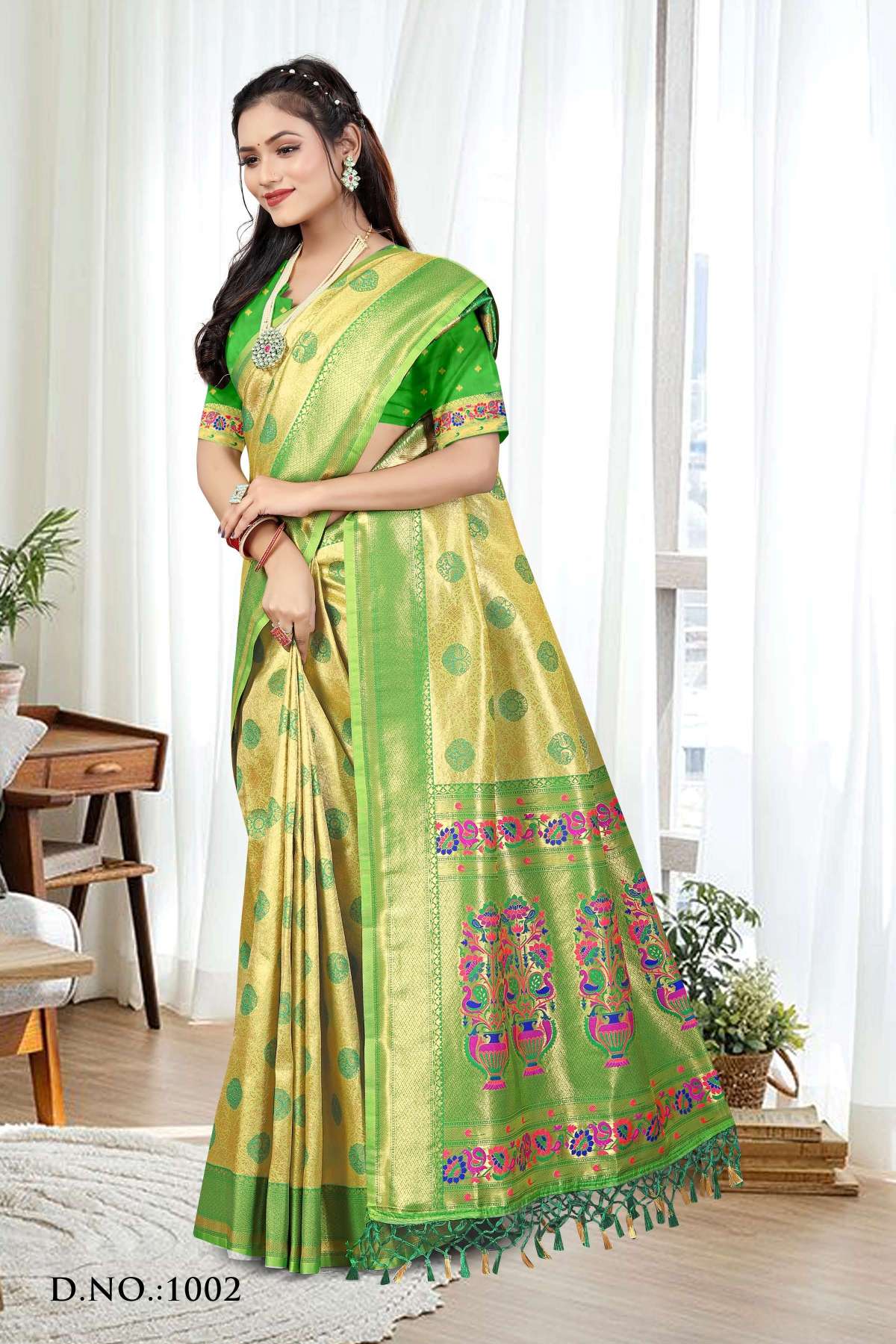 Saroj Jardoshi Silk Vol-1 Designer Banarasi Silk Saree Wholesale catalog