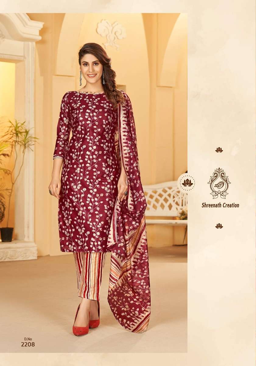 Sc 3 Star Vol-22 - Dress Material  -  Wholesale Catalog