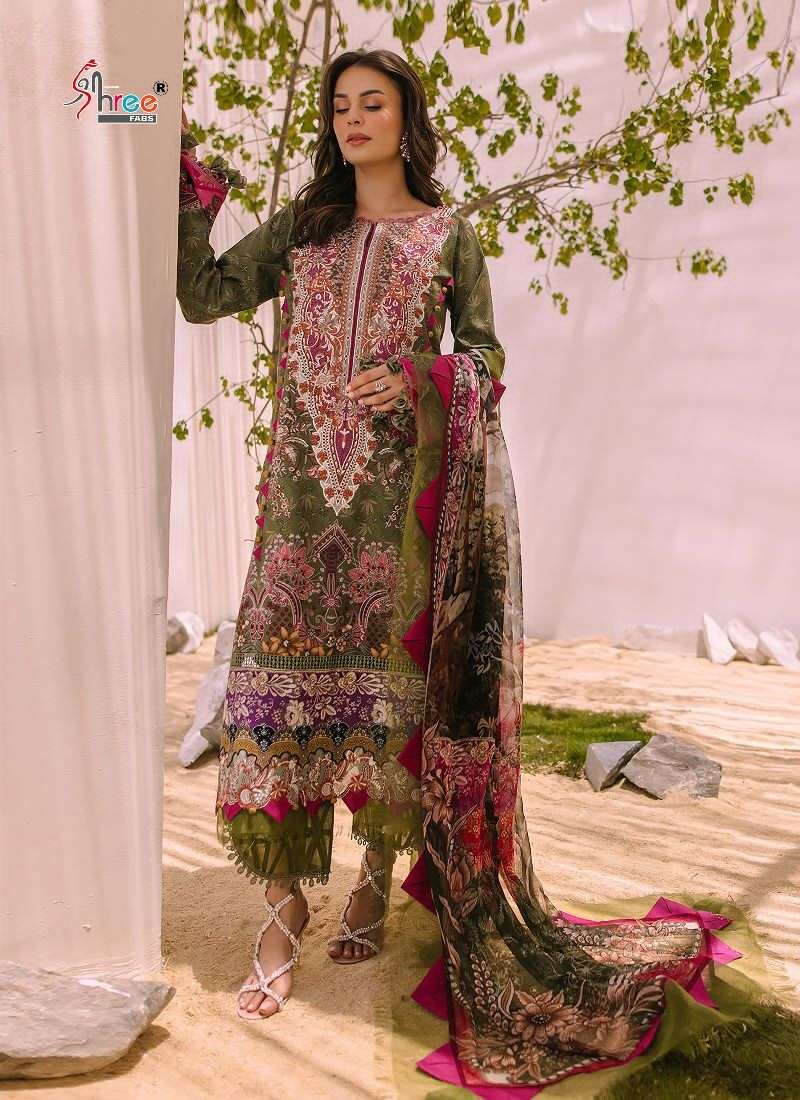 Shree Firdouse Exclusive Collection 30 Chiffon Dupatta Pakistani Suits Wholesale catalog