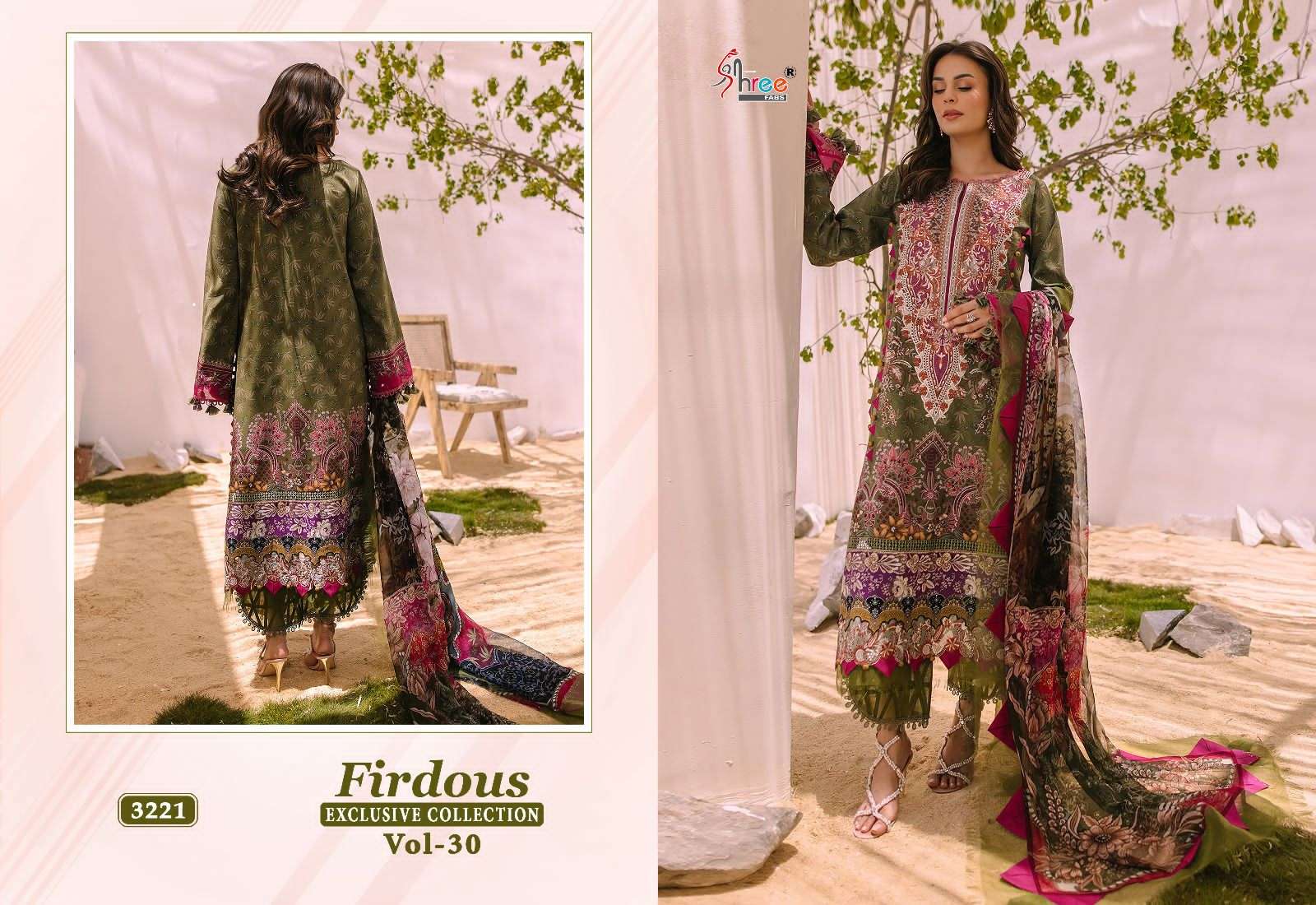 Shree Firdouse Exclusive Collection 30 Chiffon Dupatta Pakistani Suits Wholesale catalog