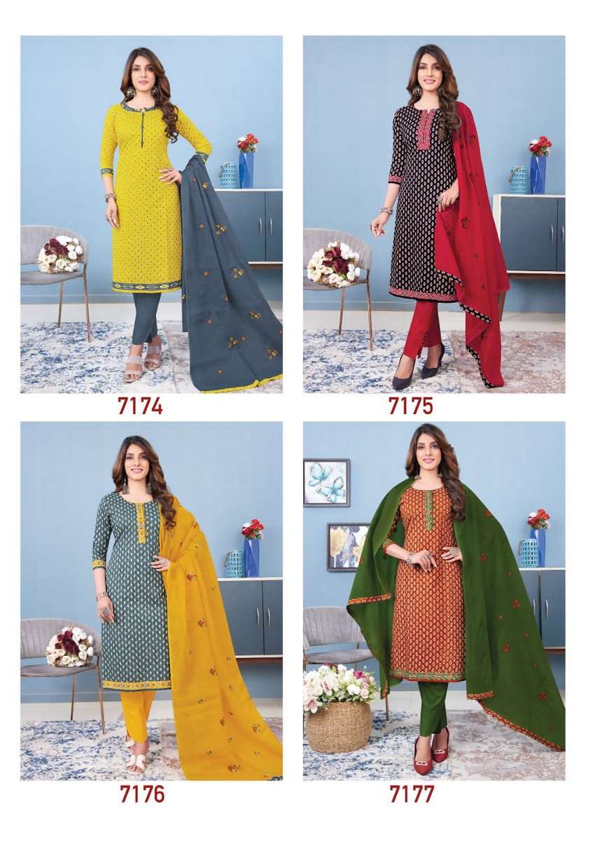 Aarvi Ikkat Vol-1 – Readymade - Wholesale Catalog