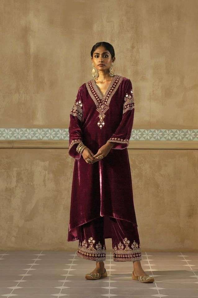 DEEPSY SUITS VELVET-23 by Salwar Kameez Wholesale catalog