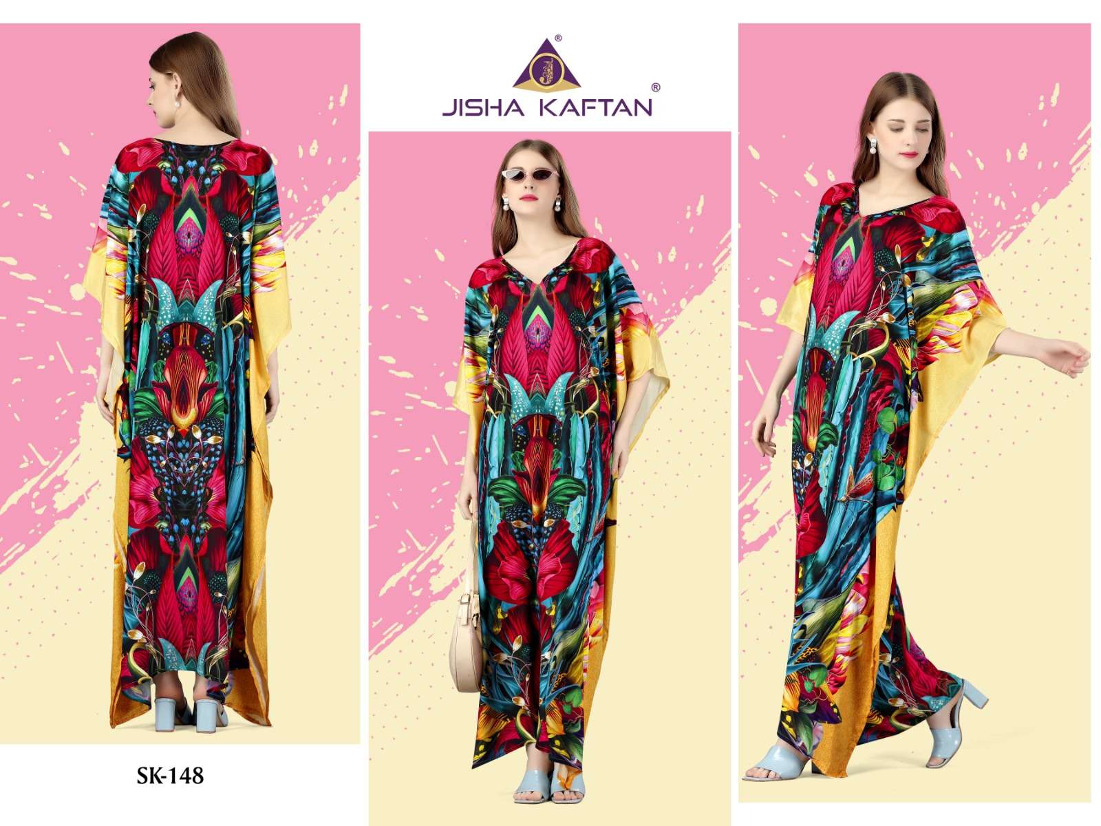 Jisha Volume -7 Silk Kurti Kaftan Wholesale catalog