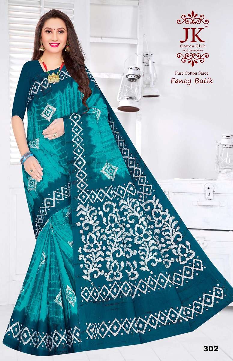 JK Fancy Batik Vol-3 - Cotton Saree  - Wholesale Catalog