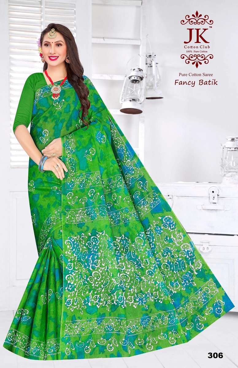 JK Fancy Batik Vol-3 - Cotton Saree  - Wholesale Catalog