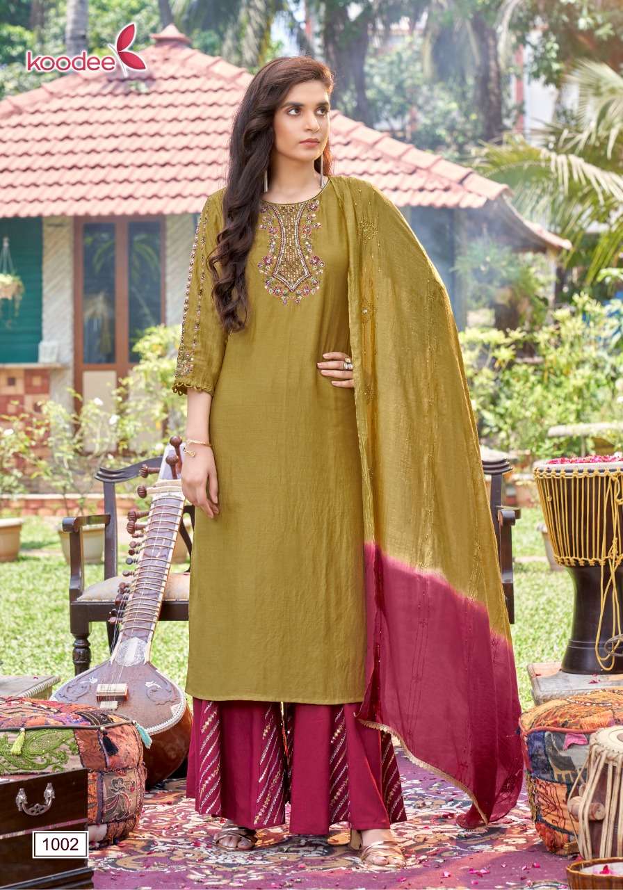 Koodee Sanaya-1 Viscose Readymade Dress Wholesale catalog