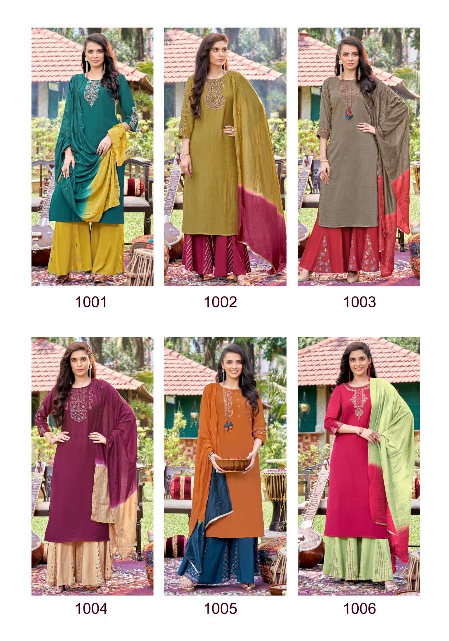 Koodee Sanaya-1 Viscose Readymade Dress Wholesale catalog