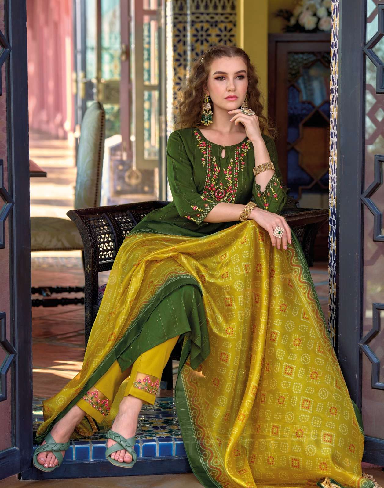 LILY & LALI BANDHEJ Kurti Wholesale catalog