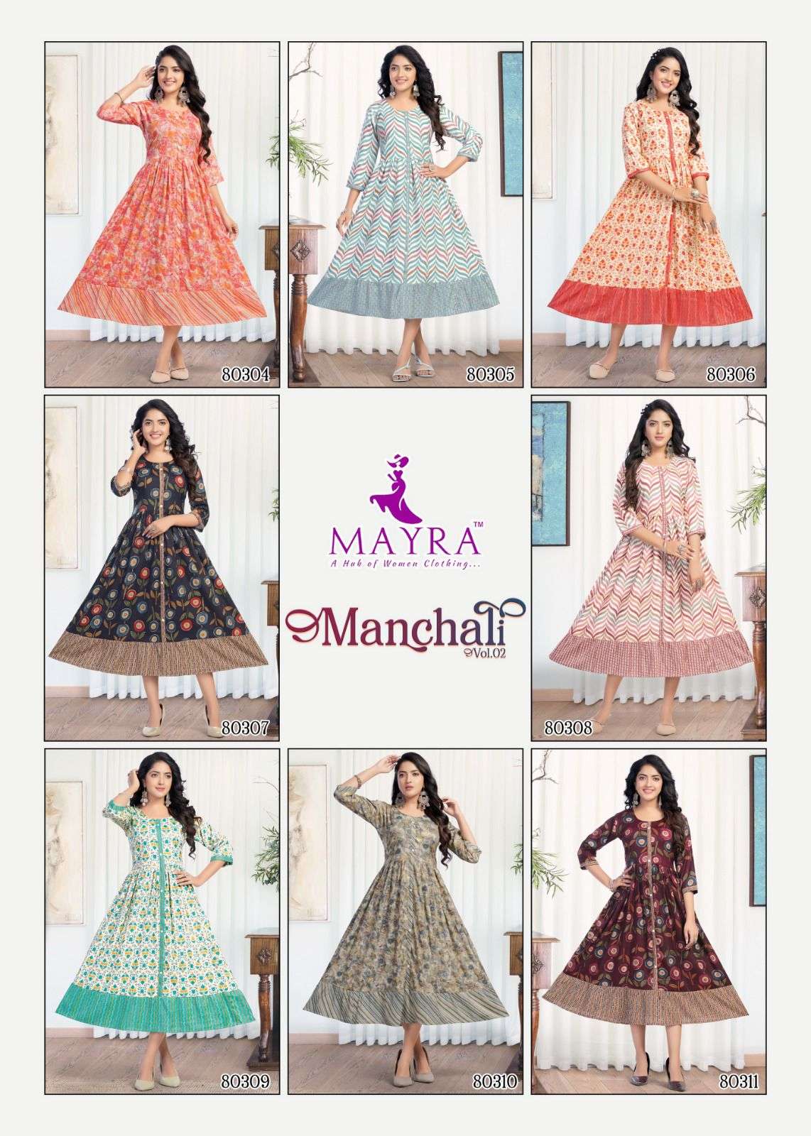 MAYRA MANCHALI Kurti Wholesale catalog