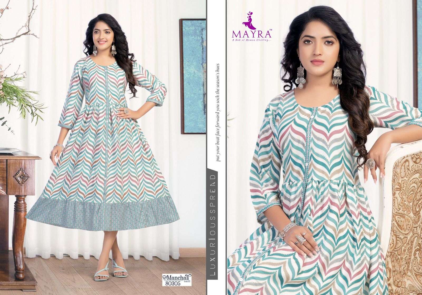 MAYRA MANCHALI Kurti Wholesale catalog