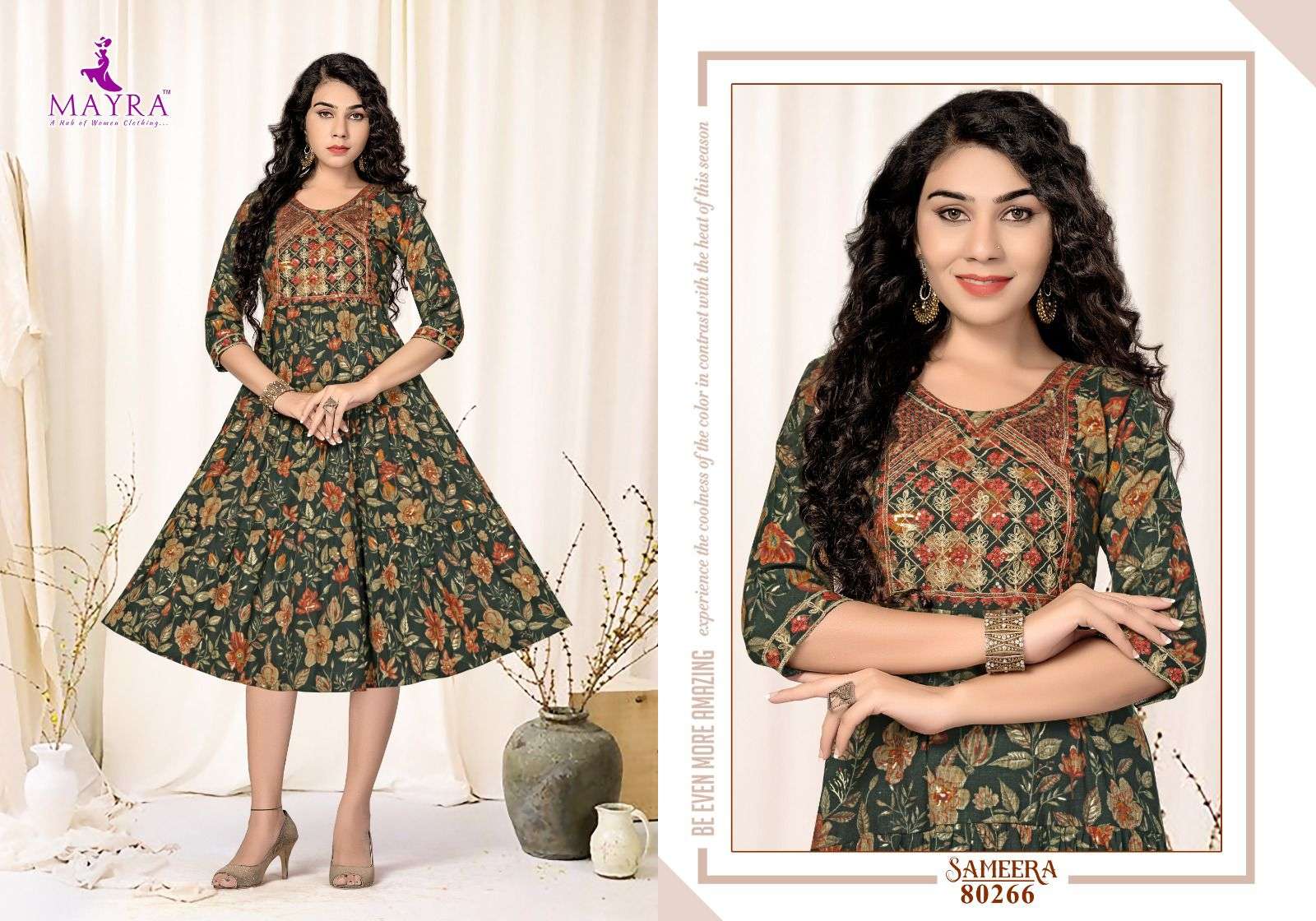 MAYRA SAMEERA Kurti Wholesale catalog