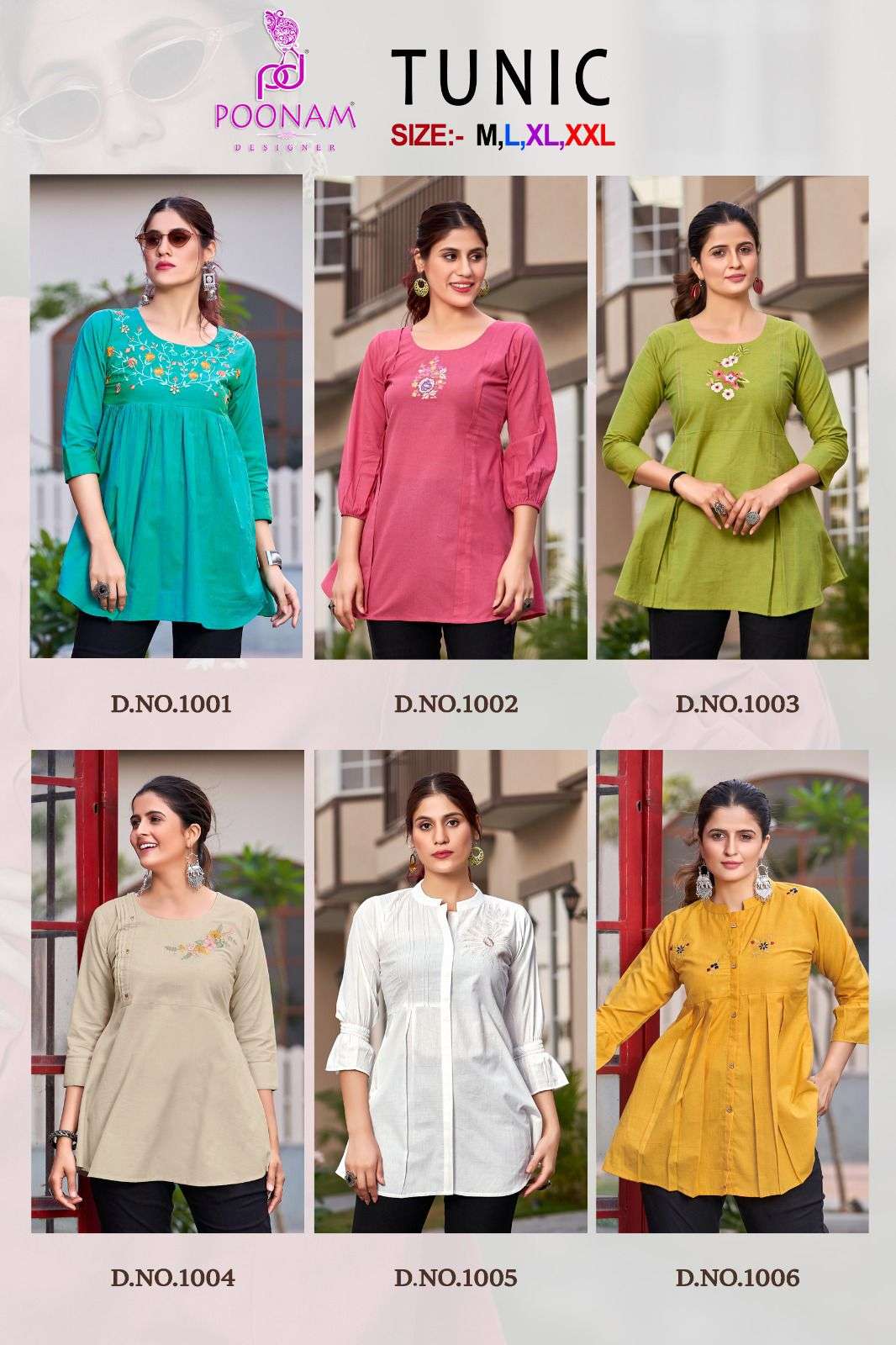 POONAM DESIGNER Tunic Kurti Wholesale catalog