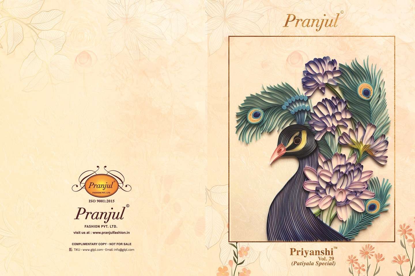 Pranjul Priyanshi Vol-29 – Dress Material - Wholesale Catalog